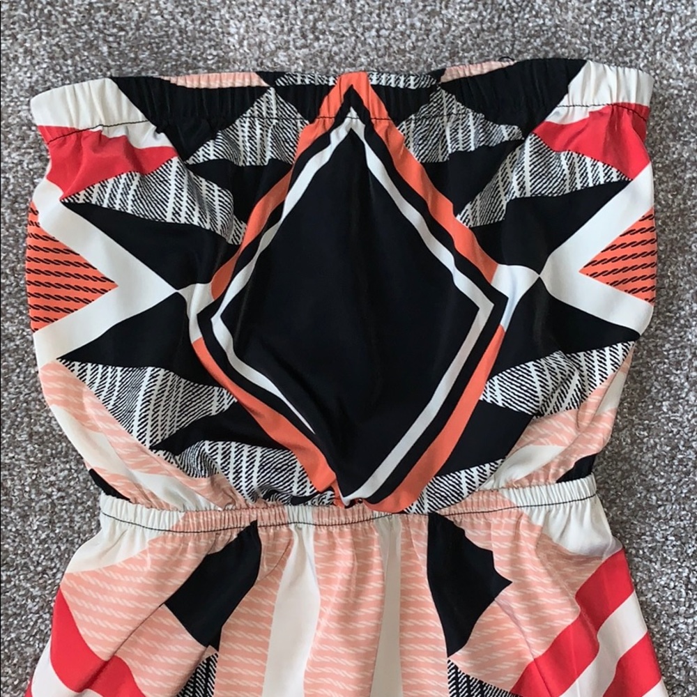 Strapless dress